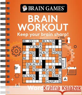 Brain Games - Brain Workout: Word Fun Publications International Ltd 9781645580690 Publications International, Ltd. - książka