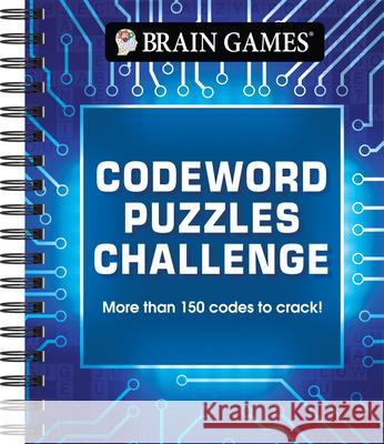 Brain Games - Codeword Puzzles Challenge Publications International Ltd 9781639385959 Publications International, Ltd. - książka