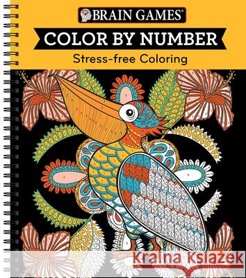 Brain Games - Color by Number: Stress-Free Coloring (Orange) Publications International Ltd 9781680227710 Publications International, Ltd. - książka