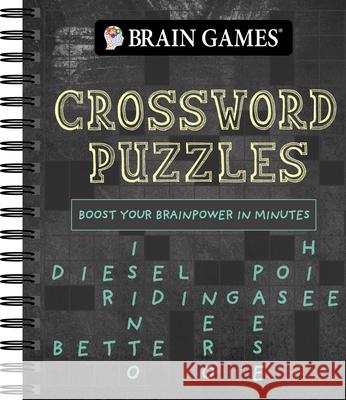 Brain Games - Crossword Puzzles (Chalkboard #2): Boost Your Brainpower in Minutes Volume 2 Publications International Ltd 9781645586630 Publications International, Ltd. - książka