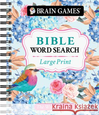 Brain Games - Large Print Bible Word Search: The Words of Jesus Publications International Ltd           Brain Games 9781645587750 Publications International, Ltd. - książka