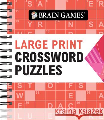 Brain Games - Large Print Crossword Puzzles (Arrow) Publications International Ltd           Brain Games 9781639380732 Publications International, Ltd. - książka