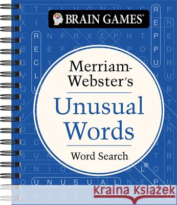 Brain Games - Merriam-Webster's Unusual Words Word Search Publications International Ltd           Brain Games 9781639389520 Publications International, Ltd. - książka