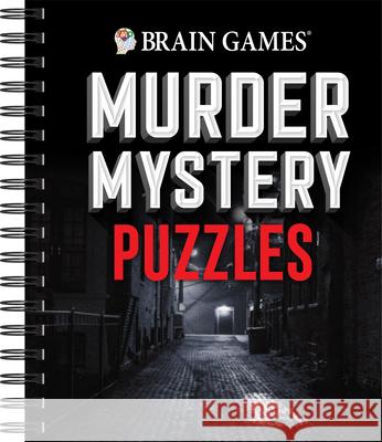 Brain Games - Murder Mystery Puzzles Publications International Ltd 9781639385973 Publications International, Ltd. - książka
