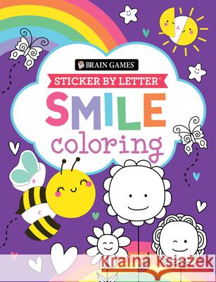 Brain Games - Sticker by Letter - Coloring: Smile Publications International Ltd           Brain Games                              New Seasons 9781639386178 Publications International, Ltd. - książka