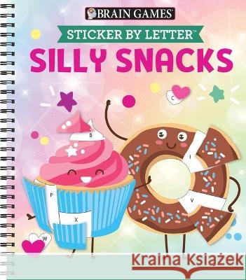 Brain Games - Sticker by Letter: Silly Snacks Publications International Ltd           New Seasons                              Brain Games 9781639382323 Publications International, Ltd. - książka