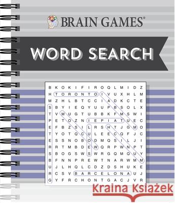 Brain Games - Word Search (Purple) Publications International Ltd 9781640303706 Publications International, Ltd. - książka