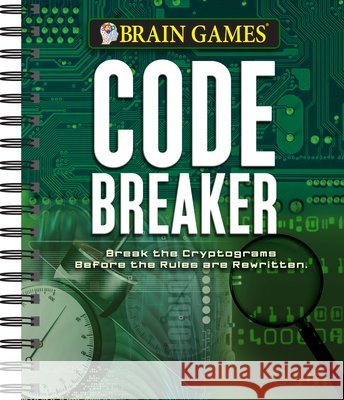 Brain Games - Code Breaker Publications International Ltd 9781680227611 Publications International, Ltd. - książka