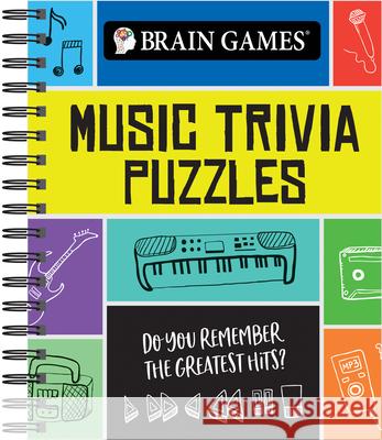 Brain Games Trivia - Music Trivia Publications International Ltd 9781645580850 Publications International, Ltd. - książka