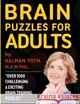 Brain Puzzles for Adults Kalman Tot 9781087891057 Indy Pub - książka