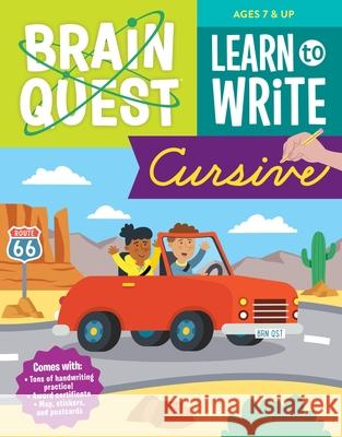 Brain Quest Learn to Write Cursive Workman Publishing 9781523532162 Workman Kids - książka