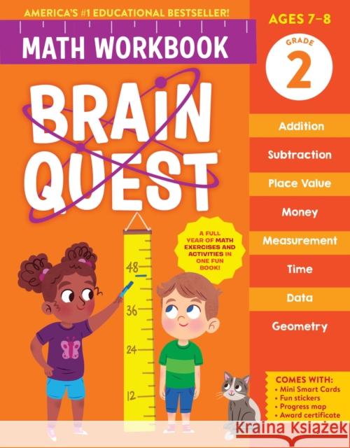 Brain Quest Math Workbook: 2nd Grade Workman Publishing 9781523524235 Workman Publishing - książka