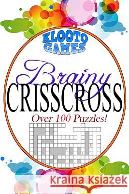 Brainy CrissCross Klooto Games 9780998665634 Tomogo Lakes Press, LLC - książka