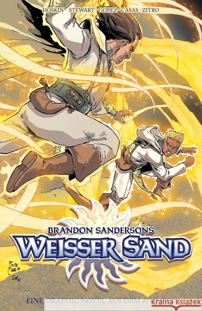 Brandon Sandersons Weißer Sand - Eine Graphic Novel aus dem Kosmeer Sanderson, Brandon, Hoskin, Rik, Stewart, Isaac 9783741633348 Panini Manga und Comic - książka