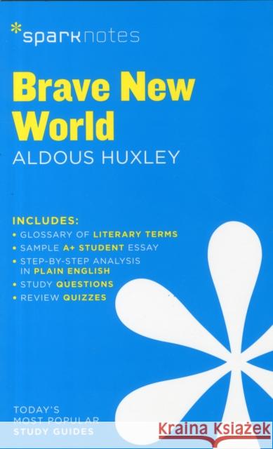 Brave New World SparkNotes Literature Guide SparkNotes 9781411469457 Spark - książka