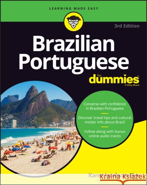 Brazilian Portuguese For Dummies Karen Jacobson-Sive 9781119894650 John Wiley & Sons Inc - książka