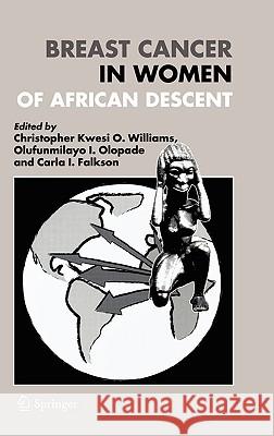 Breast Cancer in Women of African Descent Christopher K. O. Williams Olufunmilayo I. Olopade Carla I. Falkson 9781402036828 Springer - książka