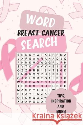 Breast Cancer Word Search Marci Greenberg Cox 9781736703878 Flor Publishing LLC - książka