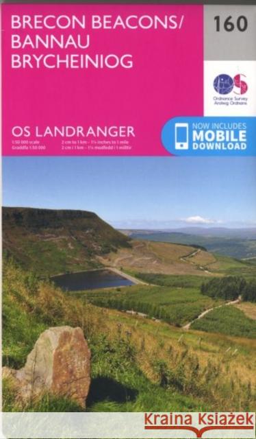 Brecon Beacons Ordnance Survey 9780319262580 Ordnance Survey - książka
