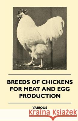 Breeds of Chickens for Meat and Egg Production Various Authors 9781445512792 Dickens Press - książka