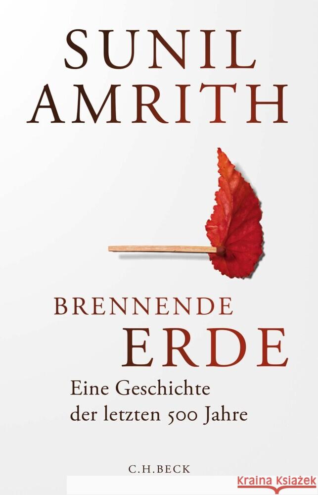Brennende Erde Amrith, Sunil 9783406829277 Beck - książka