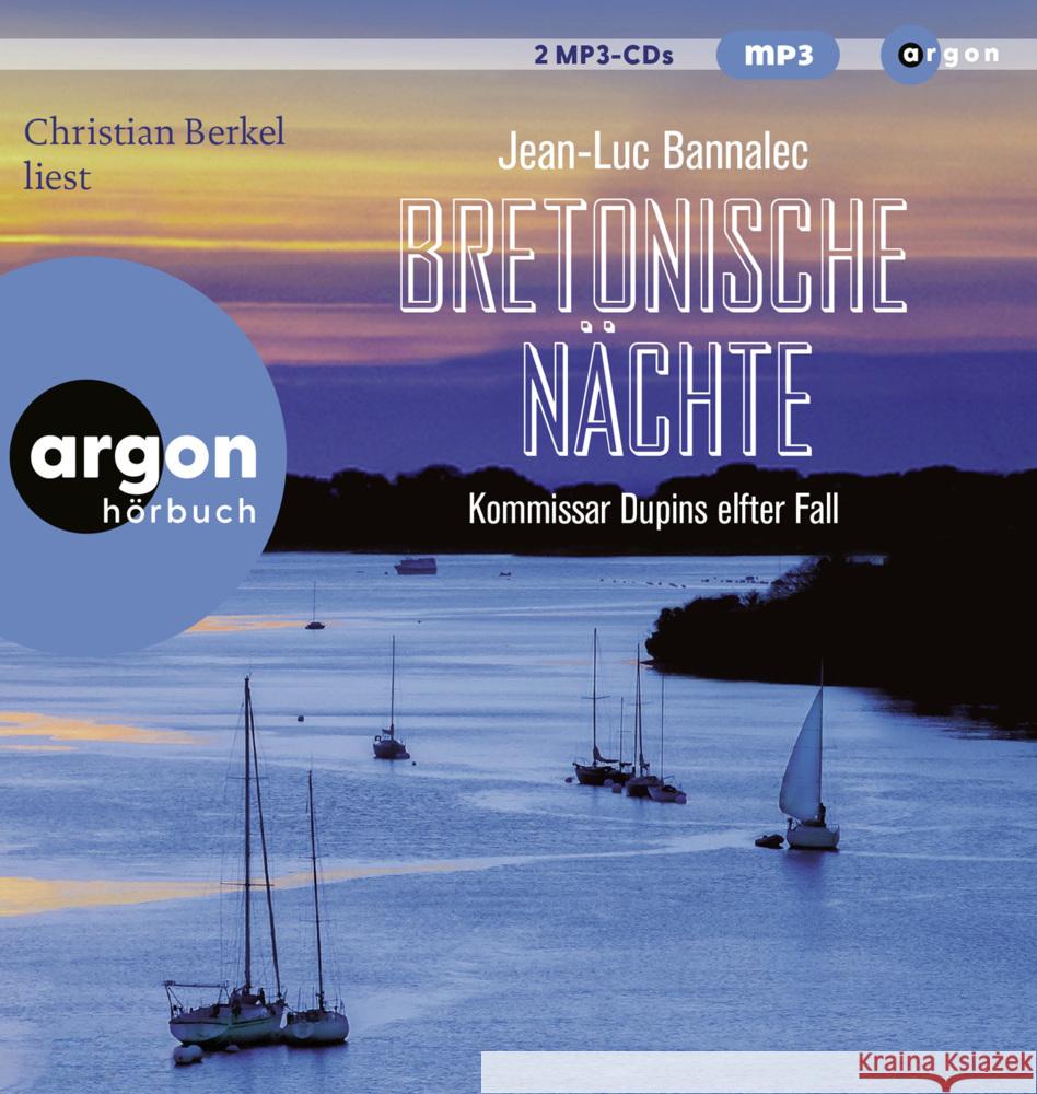 Bretonische Nächte, 2 Audio-CD, 2 MP3 Bannalec, Jean-Luc 9783839897553 Argon Verlag - książka