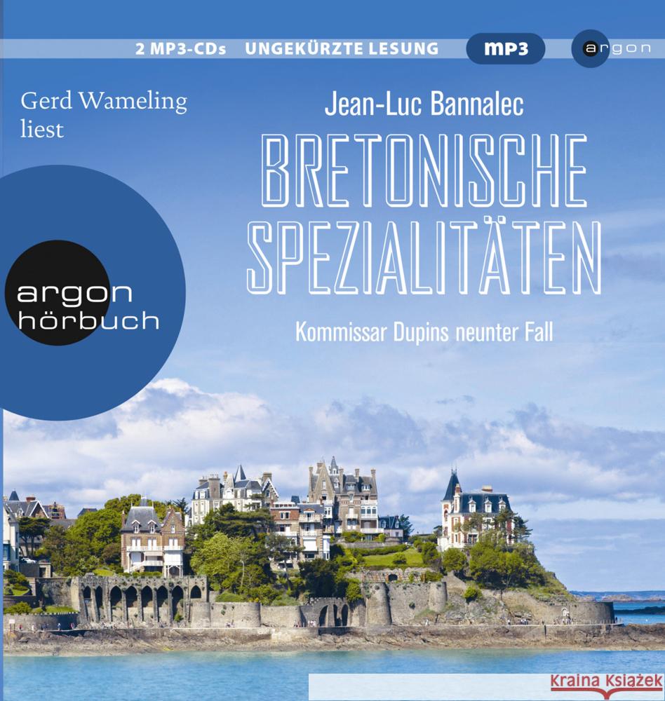 Bretonische Spezialitäten, 2 Audio-CD, 2 MP3 Bannalec, Jean-Luc 9783839897188 Argon Verlag - książka