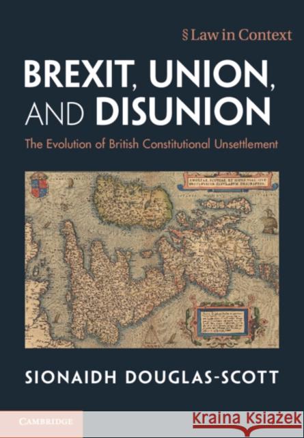 Brexit, Union, and Disunion Sionaidh Douglas-Scott 9781108795340 Cambridge University Press - książka