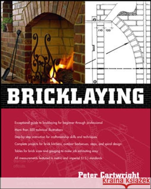 Bricklaying Peter Cartwright 9780071392396  - książka