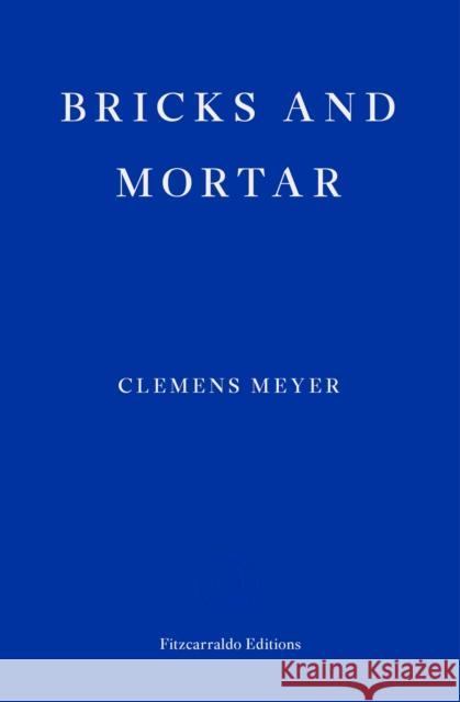 Bricks and Mortar Meyer, Clemens 9781910695197 Fitzcarraldo Editions - książka