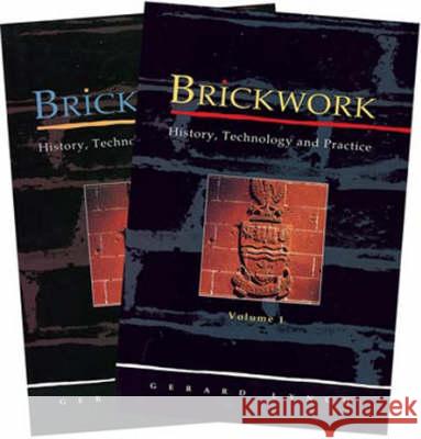Brickwork: History, Technology and Practice: V.1&2 Gerard C J Lynch 9781873394069  - książka