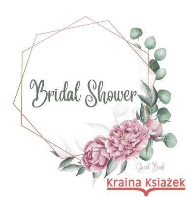 Bridal shower guest book with games Lulu and Bell 9781839901027 Lulu and Bell - książka