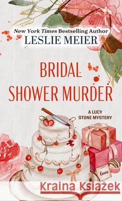 Bridal Shower Murder Leslie Meier 9781420527278 Thorndike Press Large Print - książka