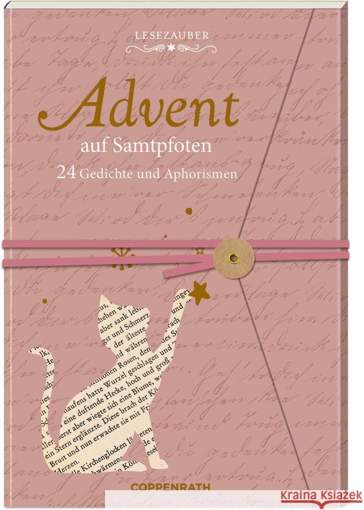 Brief-Adventskalenderbuch - Advent auf Samtpfoten  9783649649854 Coppenrath, Münster - książka