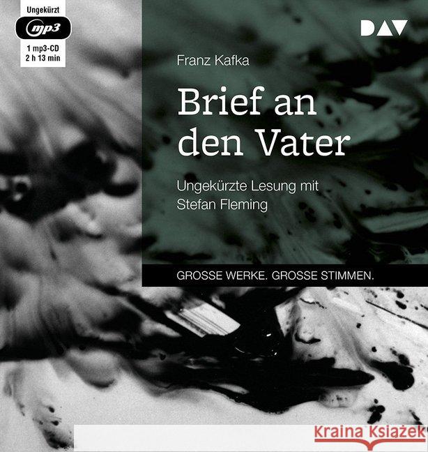 Brief an den Vater, 1 MP3-CD : Ungekürzte Lesung mit Stefan Fleming (1 mp3-CD), Lesung. MP3 Format Kafka, Franz 9783742411280 Der Audio Verlag, DAV - książka