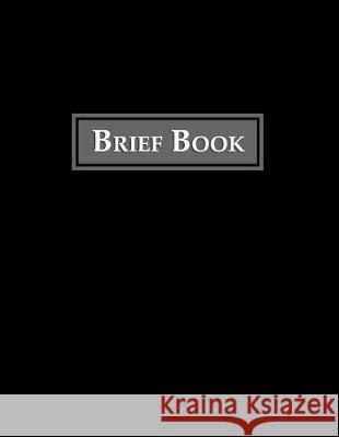 Brief Book: Case Review Brief Template Phrontistery Publishing 9781670053220 Independently Published - książka