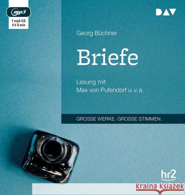 Briefe, 1 MP3-CD : Lesung mit Max von Pufendorf u.v.a. (1 mp3-CD), Lesung. MP3 Format Büchner, Georg 9783742411761 Der Audio Verlag, DAV - książka