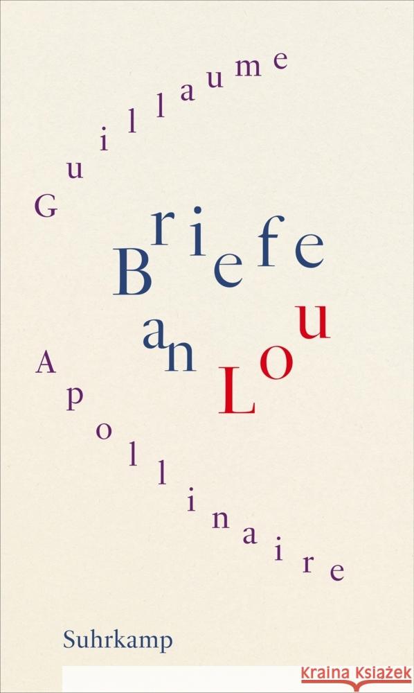 Briefe an Lou Apollinaire, Guillaume 9783518431740 Suhrkamp - książka