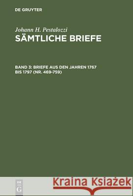 Briefe aus den Jahren 1767 bis 1797 (Nr. 469-759)  9783110054934 De Gruyter - książka