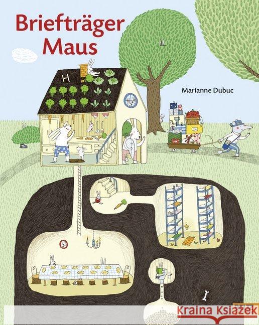 Briefträger Maus Dubuc, Marianne 9783407820969 Beltz - książka