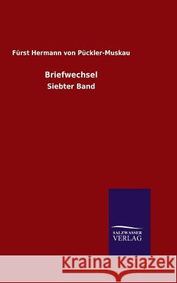 Briefwechsel Furst Hermann Vo 9783846085493 Salzwasser-Verlag Gmbh - książka