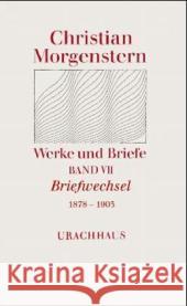 Briefwechsel 1878-1903 : Hrsg, v. Katharina Breitner Morgenstern, Christian 9783878385073 Urachhaus - książka
