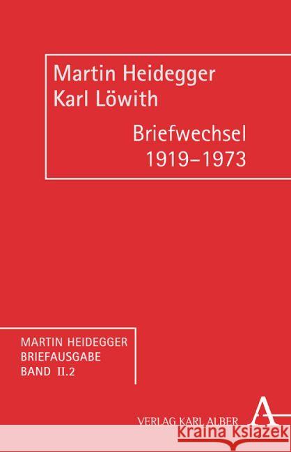 Briefwechsel 1919-1973 Löwith, Karl 9783495486283 Alber - książka
