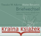 Briefwechsel, 3 Audio-CDs : Autorisierte Lesefassung Benjamin, Walter; Adorno, Theodor W. 9783940018007 speak low - książka