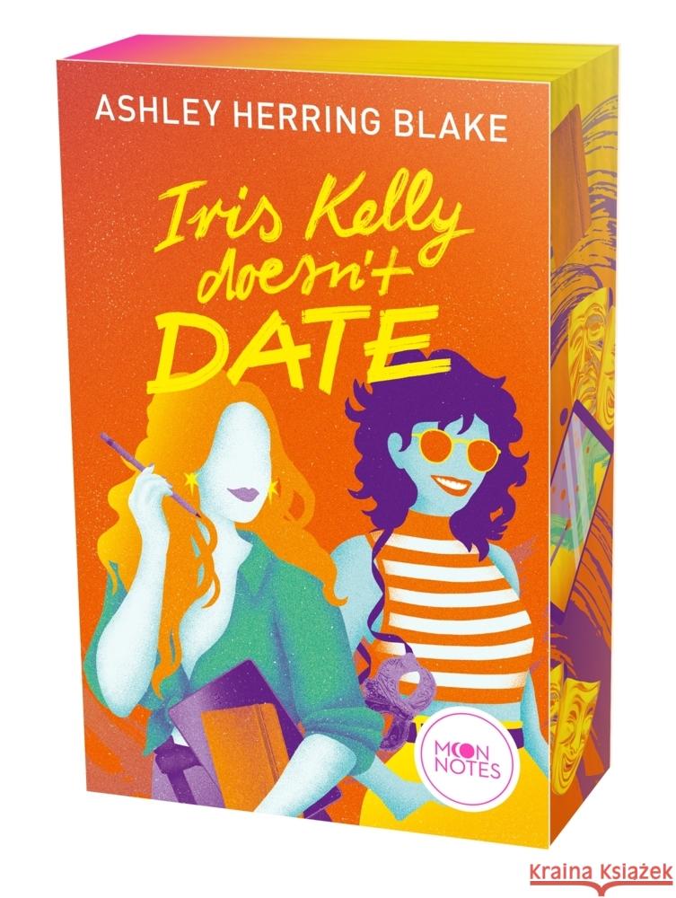 Bright Falls 3. Iris Kelly doesn't date Blake, Ashley Herring 9783969760611 Moon Notes - książka