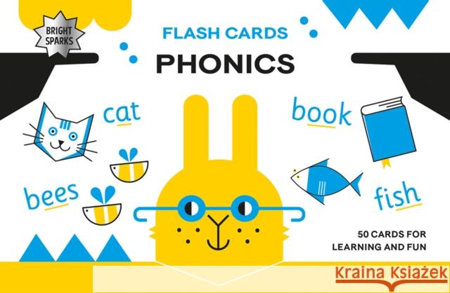 Bright Sparks Flash Cards - Phonics Lipniewska 9781787080843 Button Books - książka