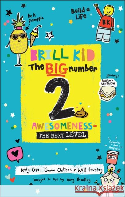 Brill Kid - The Big Number 2: Awesomeness - The Next Level Gavin Oattes Andy Cope Will Hussey 9780857088918 John Wiley and Sons Ltd - książka