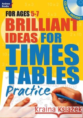 Brilliant Ideas for Times Tables Practice 5-7 Molly Potter 9781408181300 Bloomsbury Publishing PLC - książka