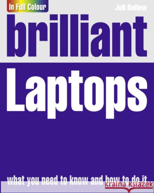 Brilliant Laptops Joli Ballew 9780273746348 Pearson Education Limited - książka