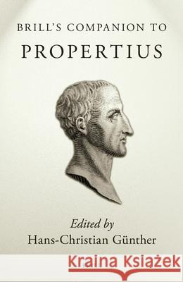 Brill's Companion to Propertius  9789004136823 BRILL - książka